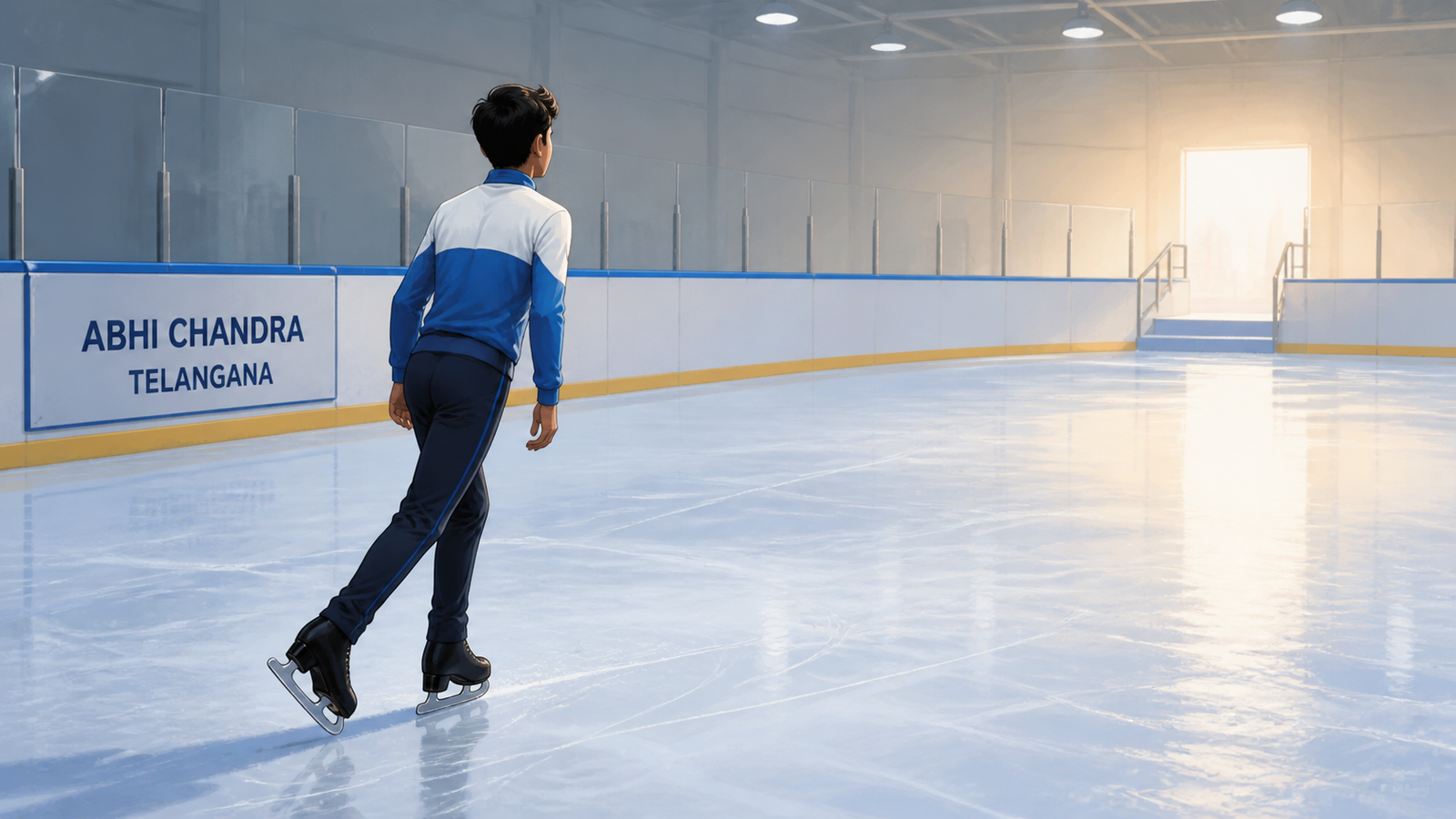 Golden Dreams on Ice: Abhi Chandra’s Inspiring Journey Begins