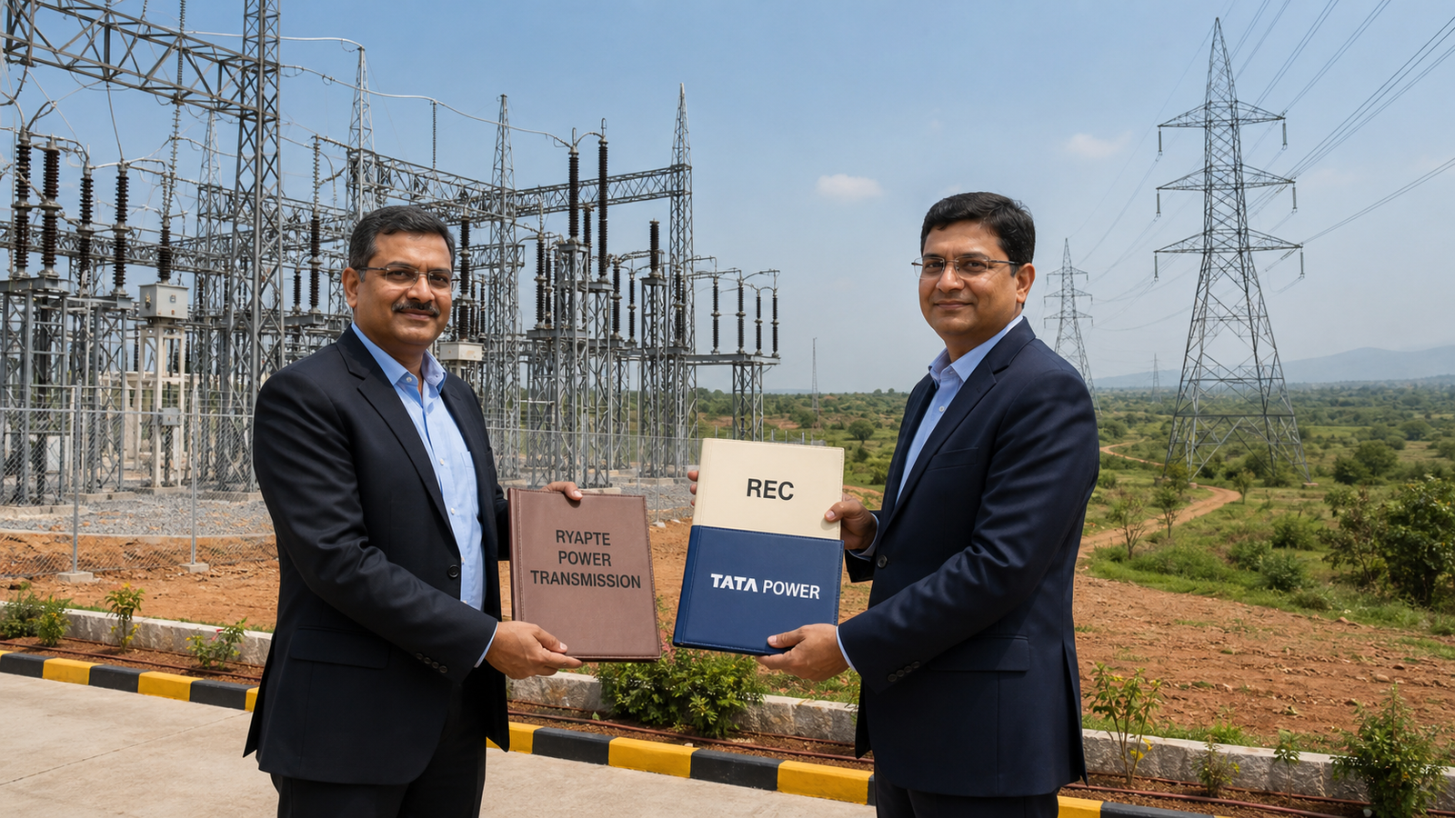 RECPDCL Hands Over Ryapte Power Transmission Limited, a SPV of Inter State Transmission Project, to M/s The Tata Power Company Limited