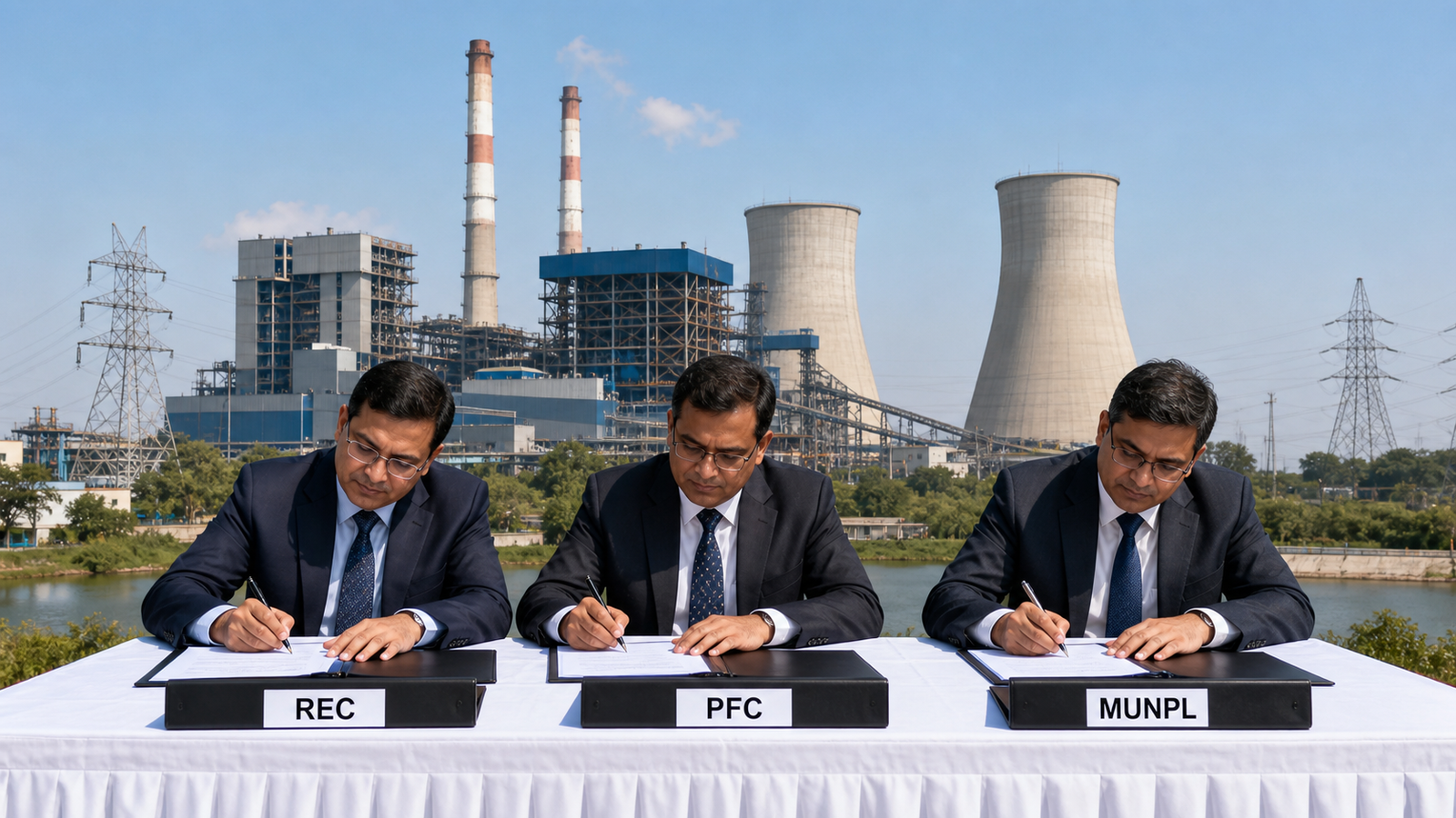 REC and PFC Sign ₹26,850 Crore Common Loan Agreement with MUNPL for 2,400 MW Meja Thermal Power Project Stage-II