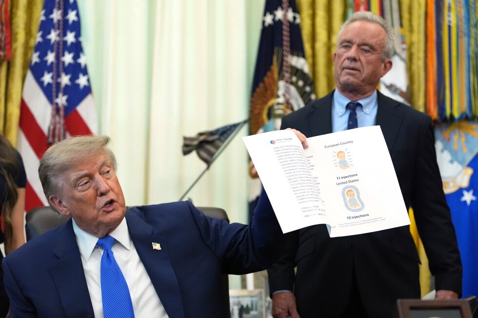Trump Pushes Separate MMR Shots in Major Overhaul of US Childhood Vaccination Policy