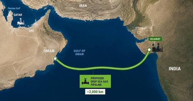 India’s Dream Plan Of Deepwater Oil Pipeline Linking The Persian Gulf Faces Hurdles.