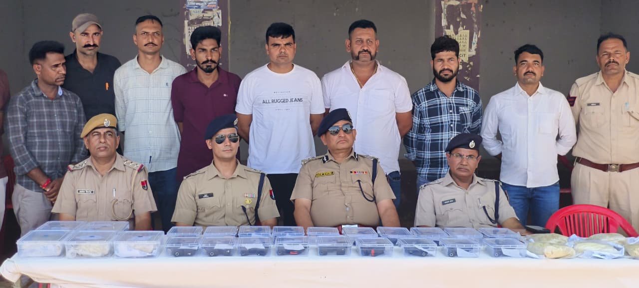 Special Rajasthan Police campaign on the directions of Chief Minister Bhajan Lal Sharma 1,624 hardcore criminals arrested in 20 days