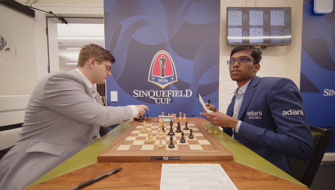Praggnanandhaa Opens Sinquefield Cup With Solid Draw Against Sevian