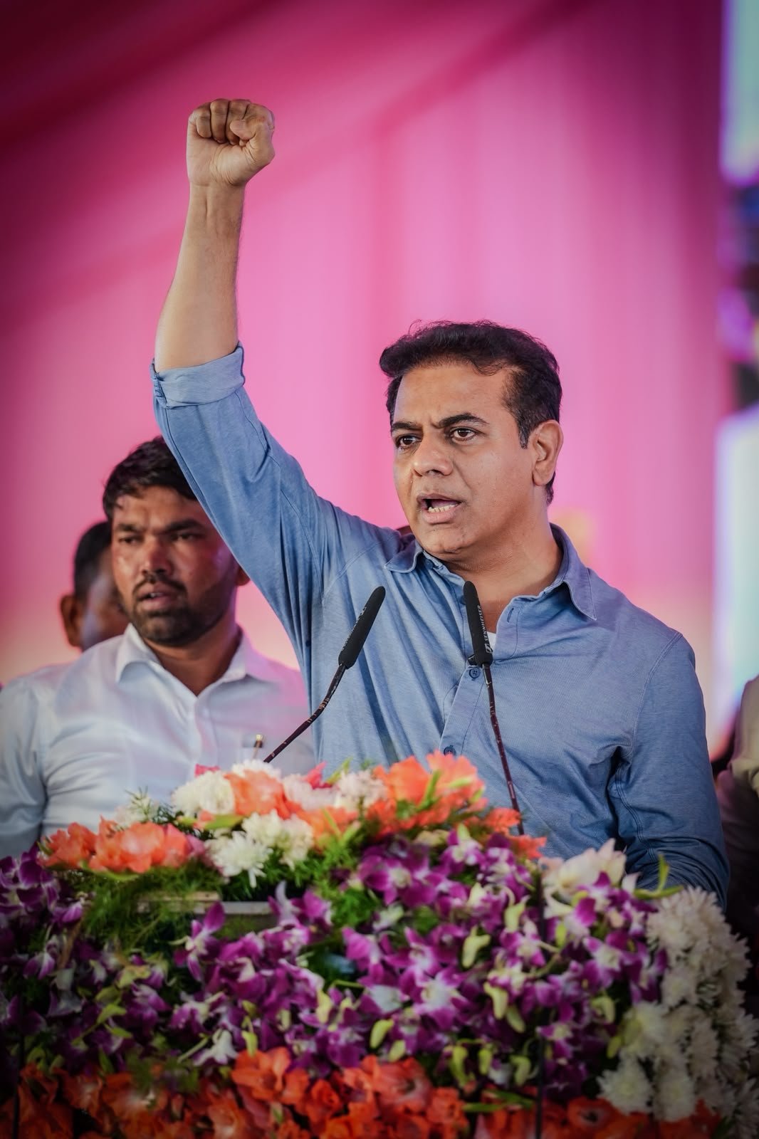 KTR Steps Up Attack on Revanth Reddy Over Alleged Tesseract Land Deal