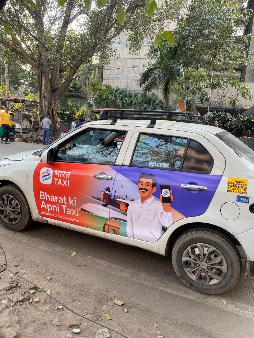 Bharat Taxi Registers 8.48 Lakh Drivers, 44.27 Lakh Customers Across India
