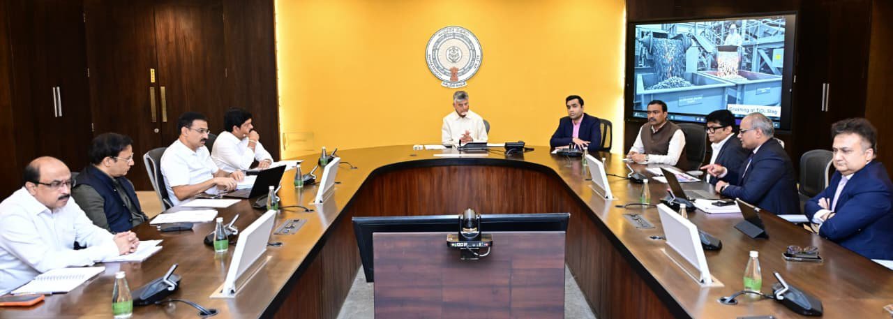 Naidu Reviews ₹16,000-Crore Adani Titanium Plant Proposal