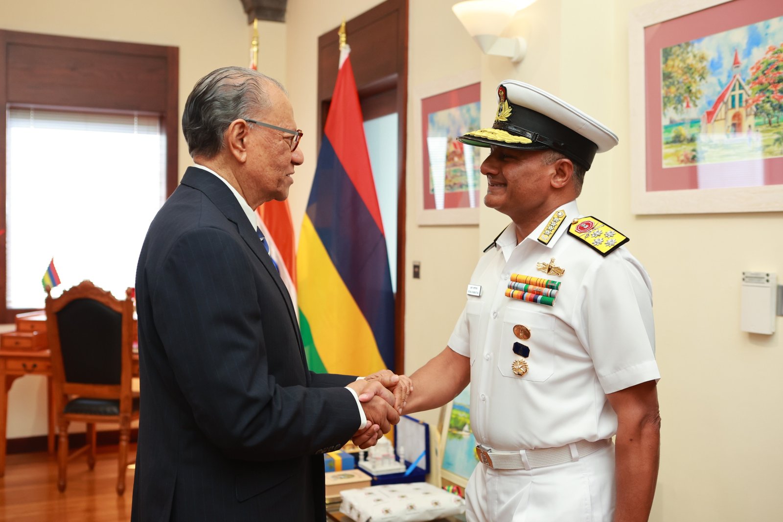 India, Mauritius Deepen Maritime Security Partnership Under MAHASAGAR Vision