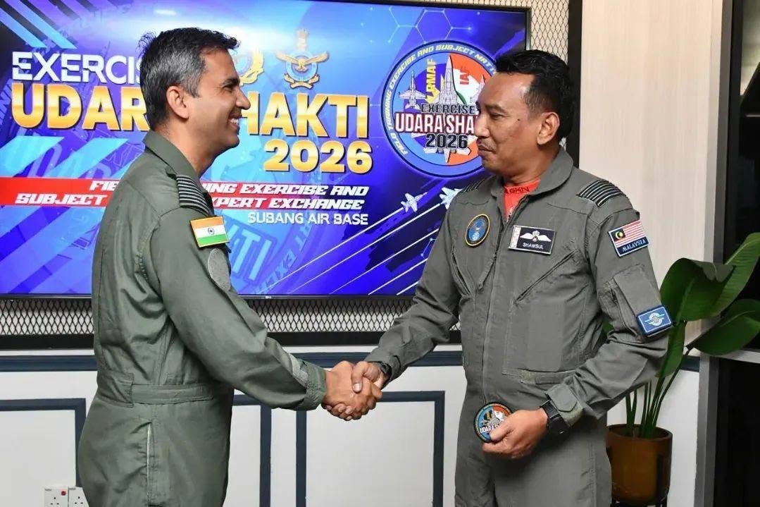 India, Malaysia Strengthen Air Combat Cooperation with Exercise Udara Shakti 2026