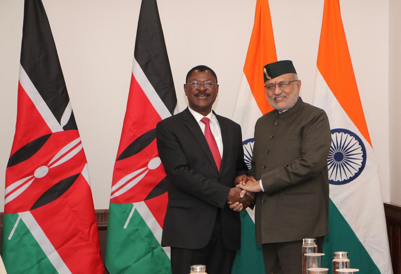 Vice President of India Shri C. P. Radhakrishnan Meets Parliamentary Delegation from Kenya