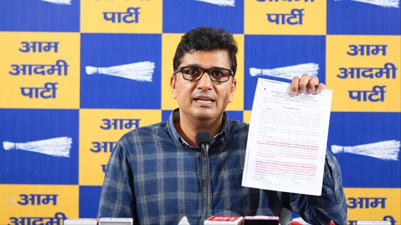 Saurabh Bharadwaj Demands Probe and Immediate Sacking of Minister Manjinder Singh Sirsa Over Alleged Rice Scam