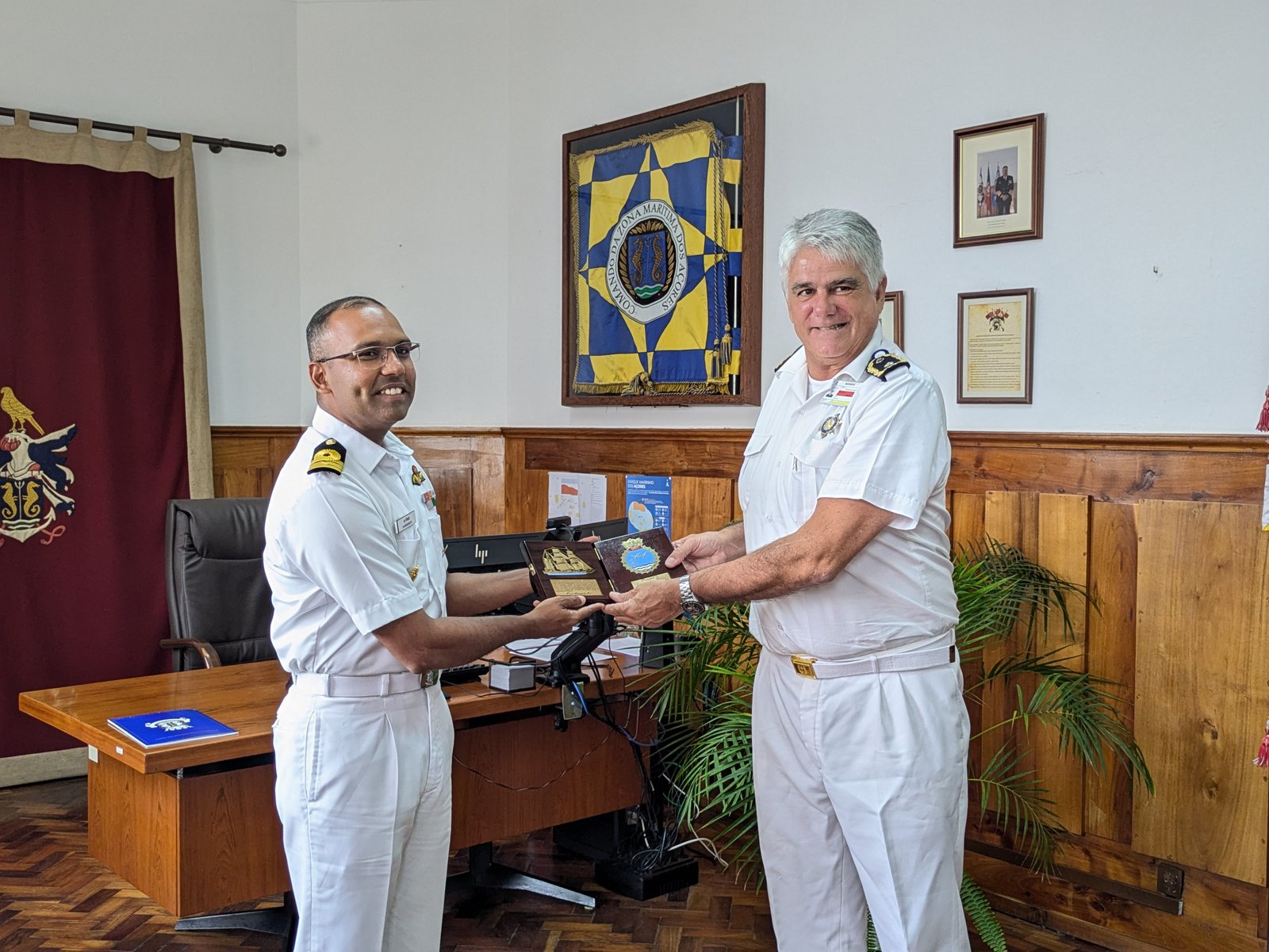 Lokayan 2026 - Indian Naval Ship Sudarshini Enters Ponta Delgada, Portugal