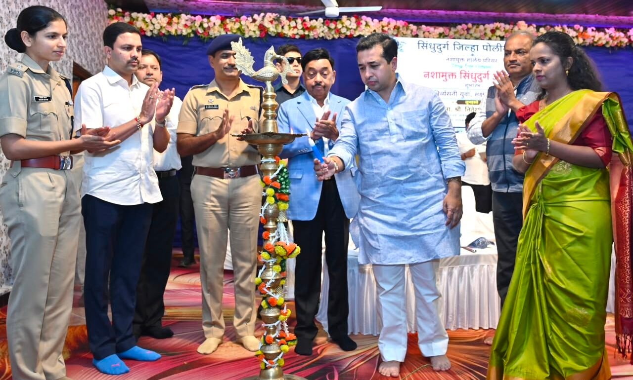 Make Drug-Free Sindhudurg a Priority: Guardian Minister Nitesh Rane