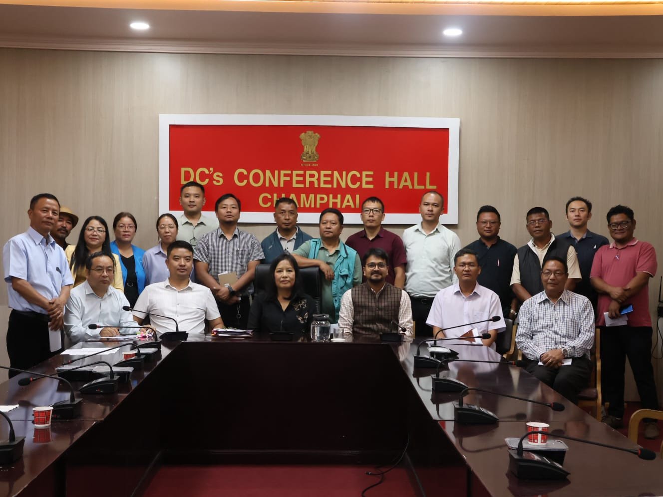 Meeting Held In Champhai Under The Leadership Of Electoral Roll Observer Pi Zodingpuii