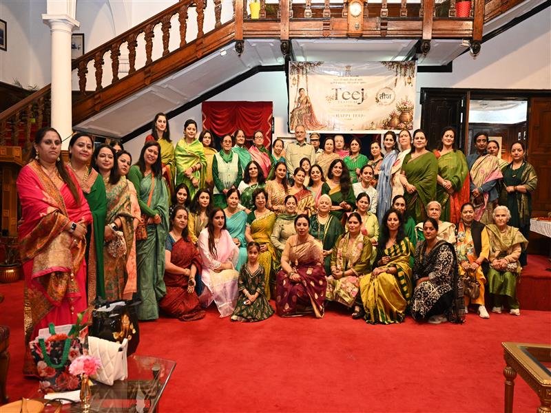 Lok Bhavan hosts Hariyali Teej celebration under Ek Bharat Shreshtha Bharat