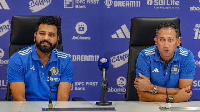 BCCI to Meet Ajit Agarkar After Sri Lanka Tests; Rohit Sharma’s ODI Future in Focus