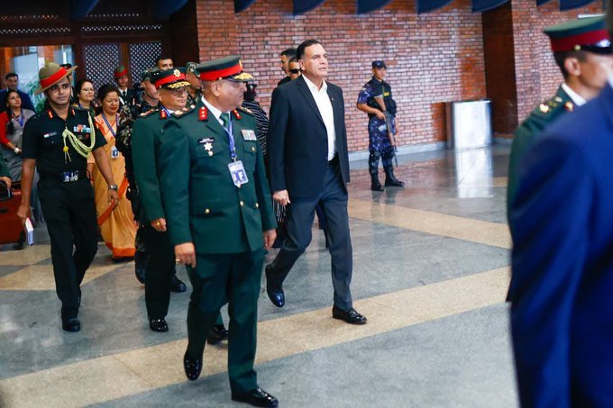 General Dhiraj Seth, Chief Of The Army Staff Embarks On An Official Visit To Nepal
