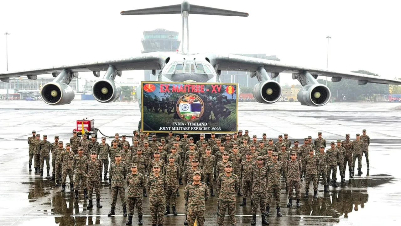 Indian Army Contingent Heads to Thailand for 15th India-Thailand Joint Military Exercise MAITREE