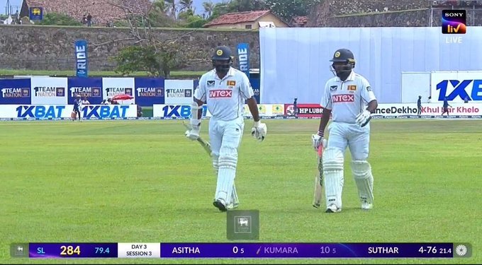 Dickwella, Dinusha Counter-Attack as Sri Lanka Fight Back Against India in Galle Test