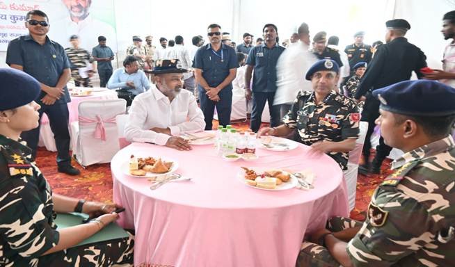 Bandi Sanjay Inaugurates 48 New SSB Family Quarters in Hyderabad
