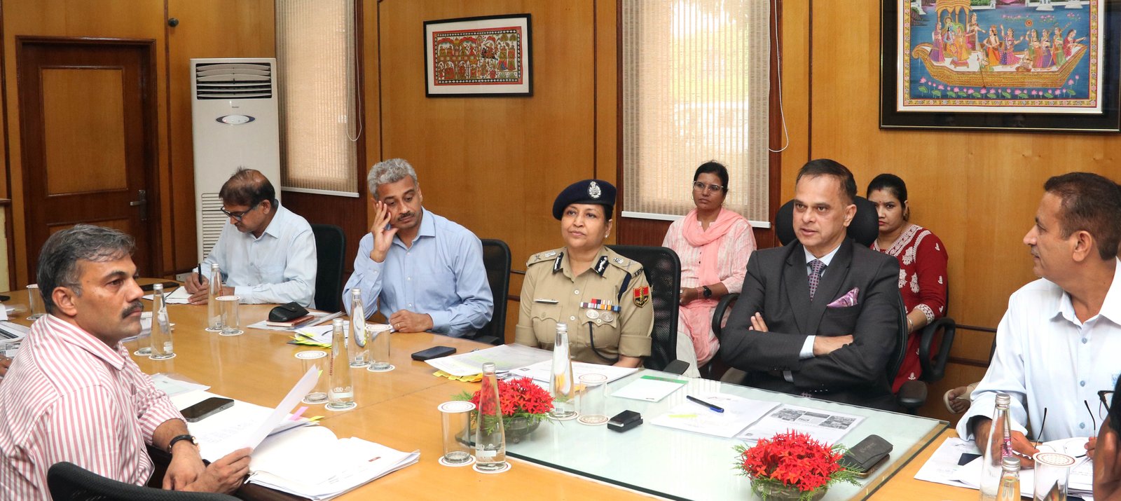 Road Safety Review Meeting Held Under the Chairmanship of Chief Secretary Directions to Give Top Priority to Road Safety