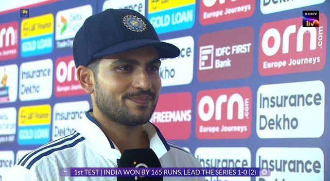 Manav Suthar Spins India to 165-Run Win Over Sri Lanka in Galle Test