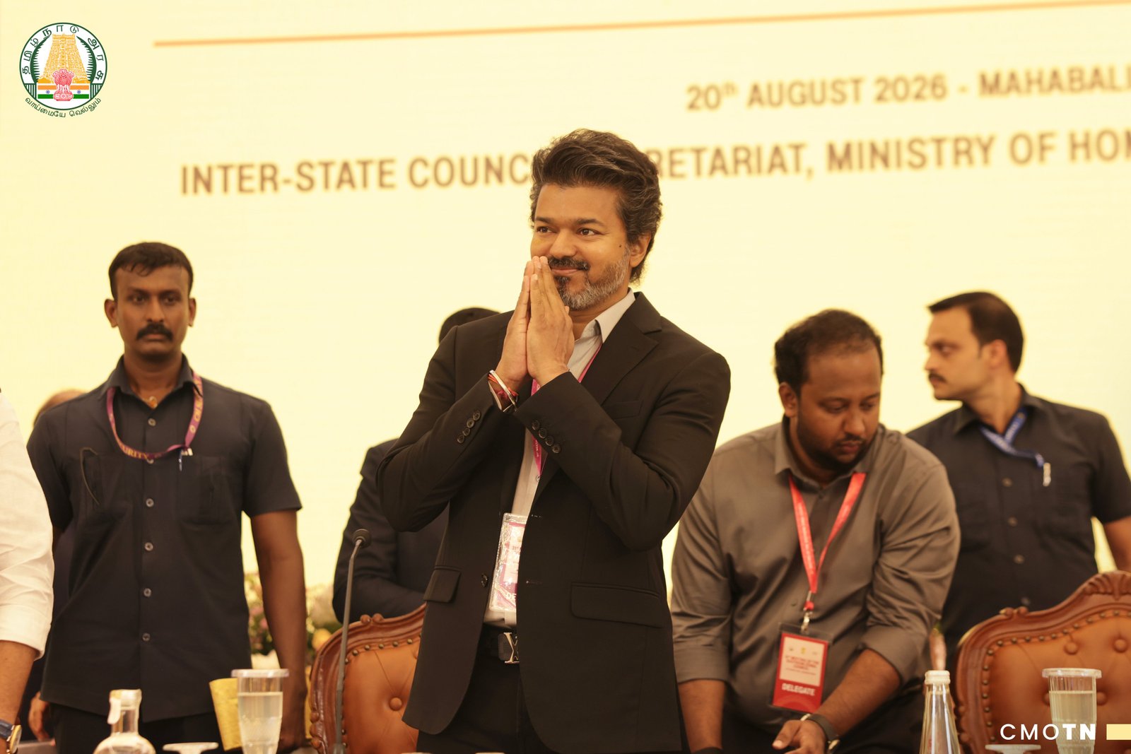CM Vijay Calls for Stronger Southern Cooperation on Drugs, Economy and River Disputes