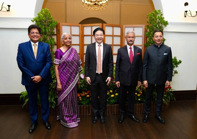 Piyush Goyal Strengthens India-Singapore Economic Partnership through High-Level Bilateral and Business Engagements