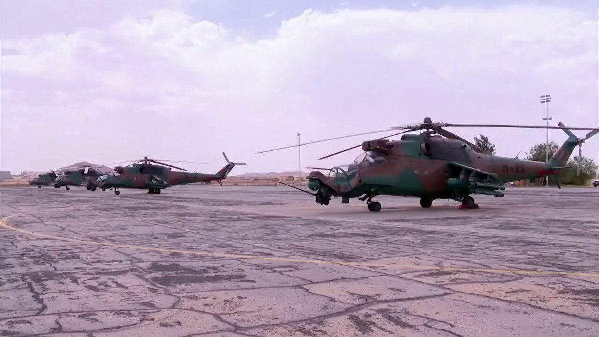 Niger Receives Four Russian Helicopters From Algeria For Strengthening Air Defence.