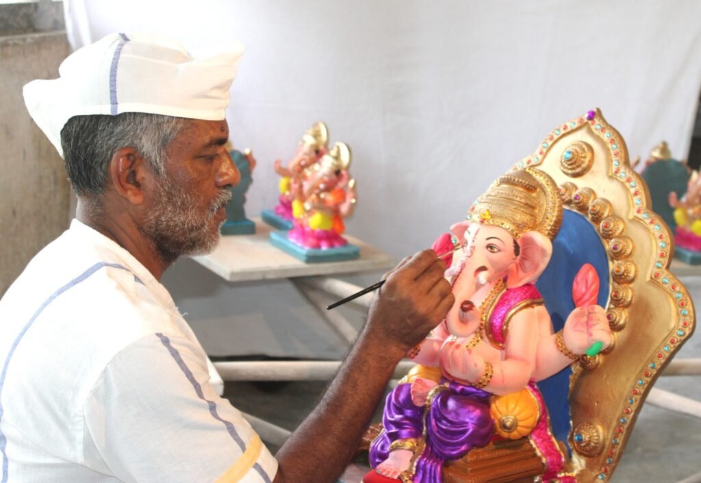 Lord Ganesha Idols Crafted by Inmates Carry Message of Redemption and Transformation