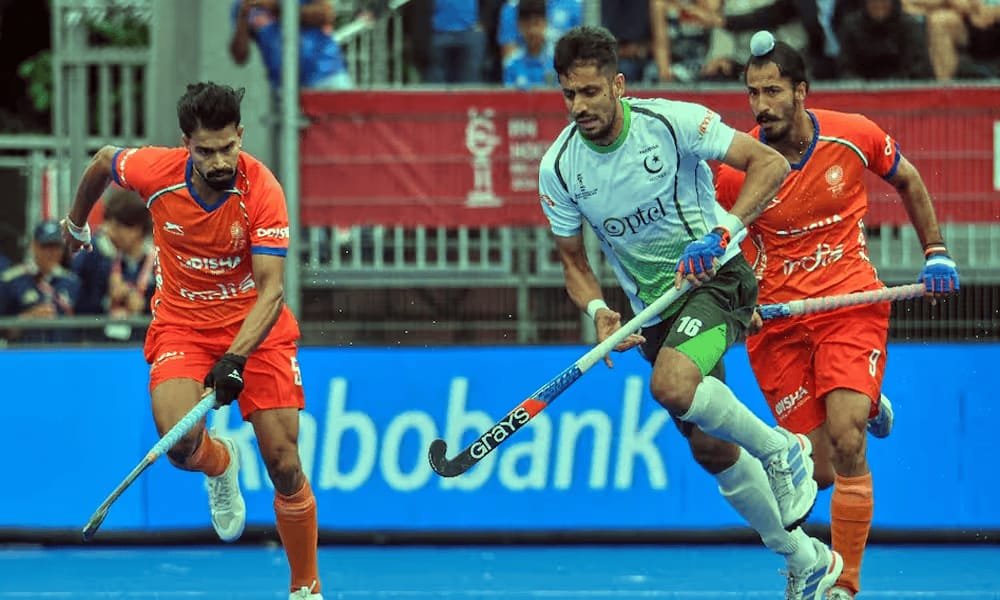 Indian Hockey Team Secures Brilliant 5-3 Victory Over Pakistan, Finance Minister O.P. Choudhary Congratulates Players