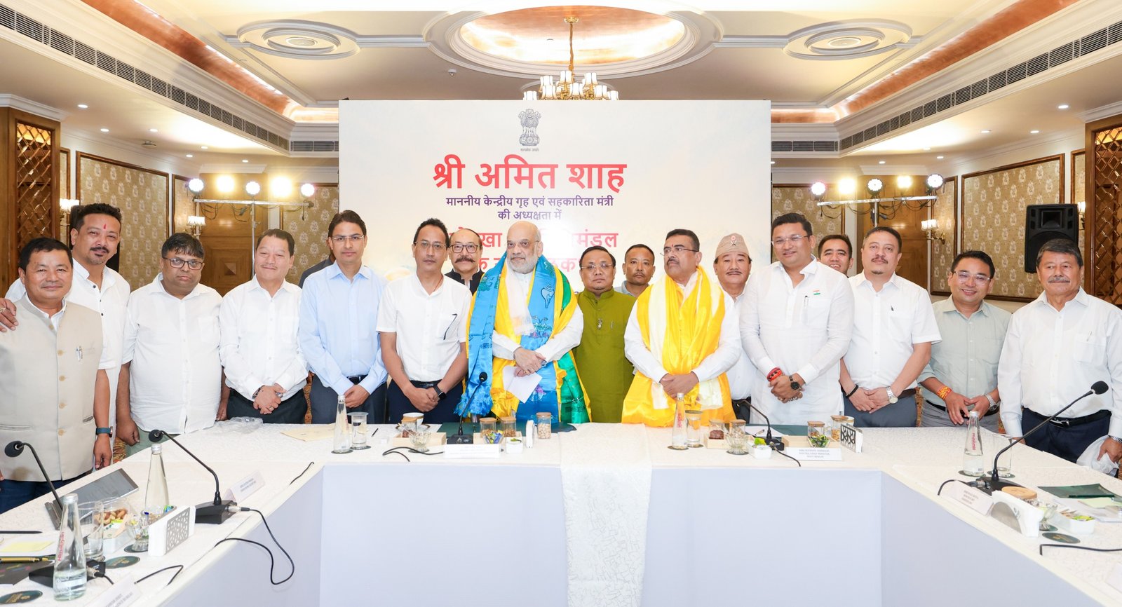 Amit Shah Holds Stakeholder Meet on West Bengal Hills