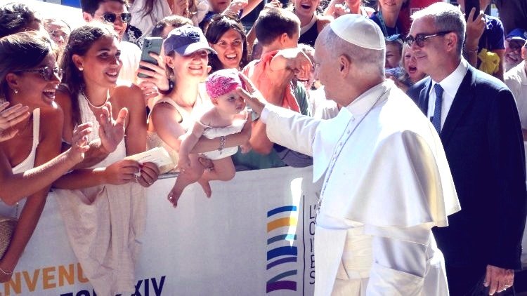 The Holy Father Concluded His One Day Pastoral Visit To Rimini And San Marino.