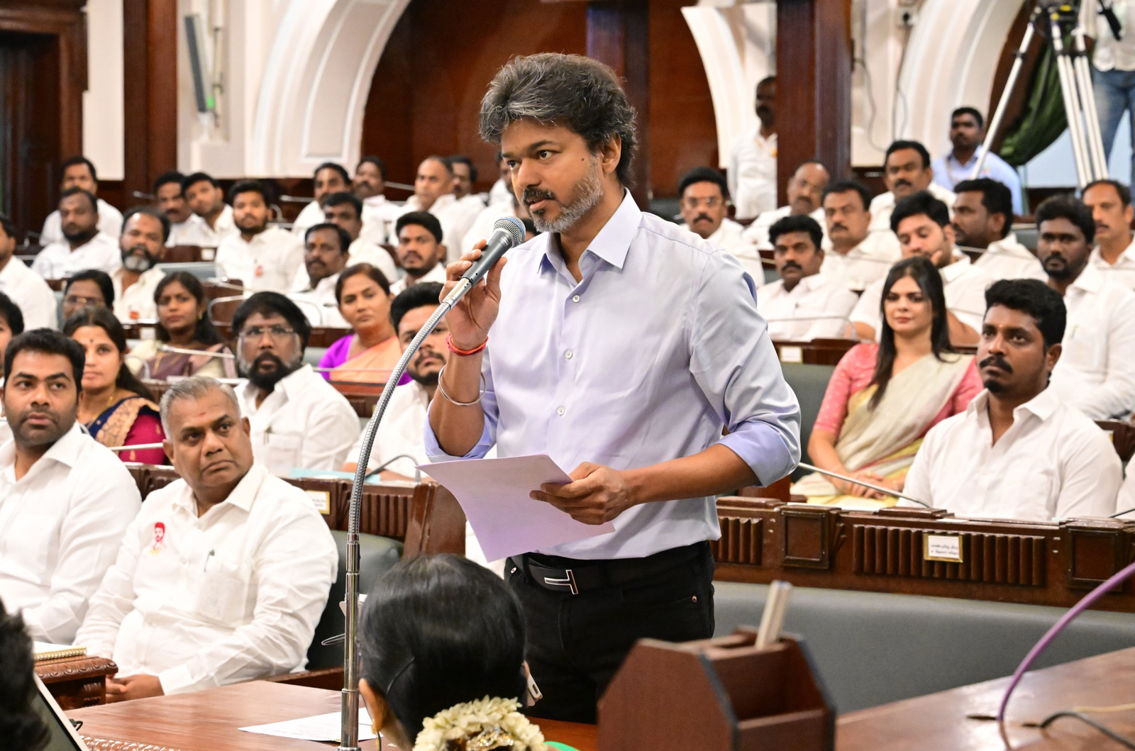TVK Prepares for Tamil Nadu Bypolls, CM Vijay Hints at Releasing ‘Corruption Files’
