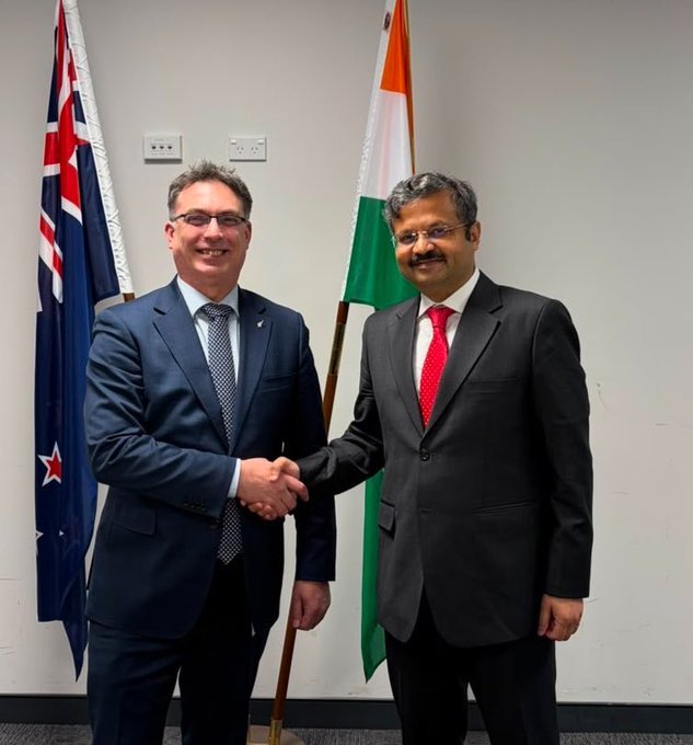 India, New Zealand Deepen Defence Cooperation with Focus on Maritime Security and Joint Training