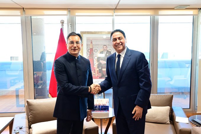 Minister of State for Commerce and Industry and Electronics & Information Technology Shri Jitin Prasada on Official Visit to Morocco