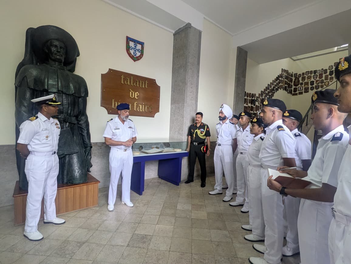 Lokayan 2026 – Indian Naval Ship Sudarshini Departs Lisbon After Three-Day Port Call
