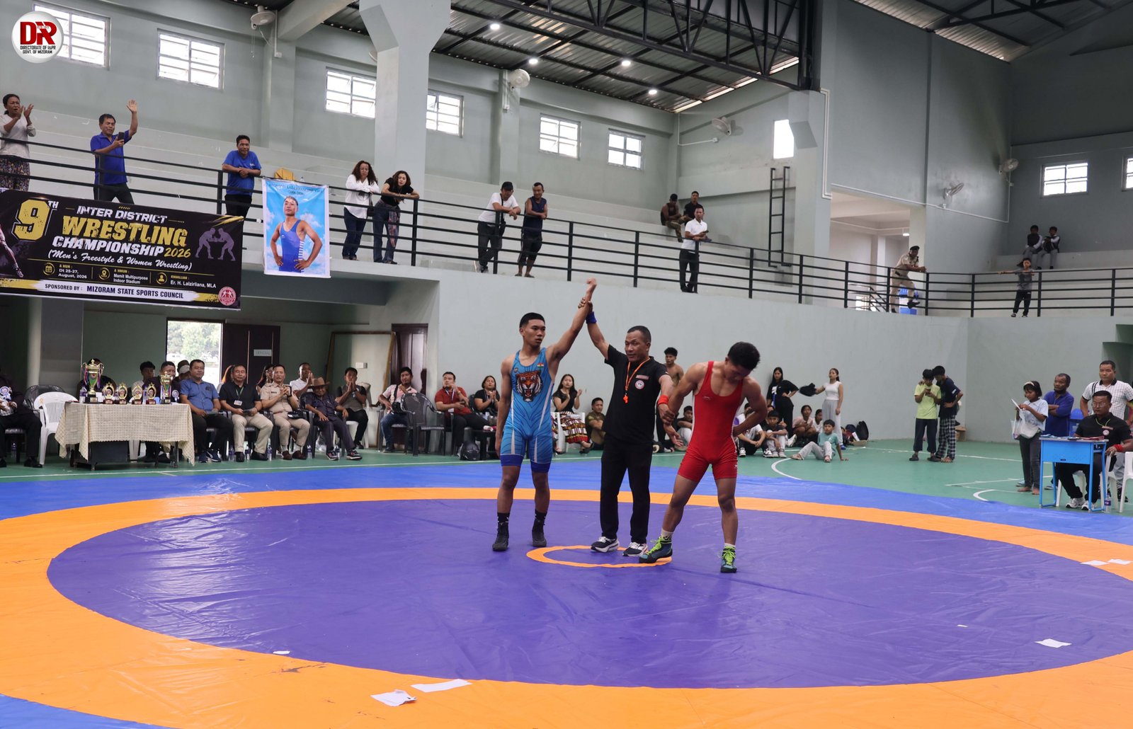 The 9th Inter-District Wrestling Championship 2026 Concludes in Mamit