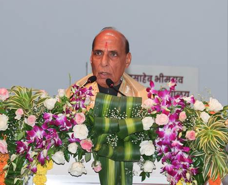 Acquire knowledge, question injustice through constitutional means & bring about change through democratic methods: Raksha Mantri to youth