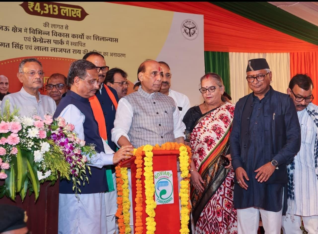 Development Should Be Felt in People’s Lives, Says Rajnath Singh