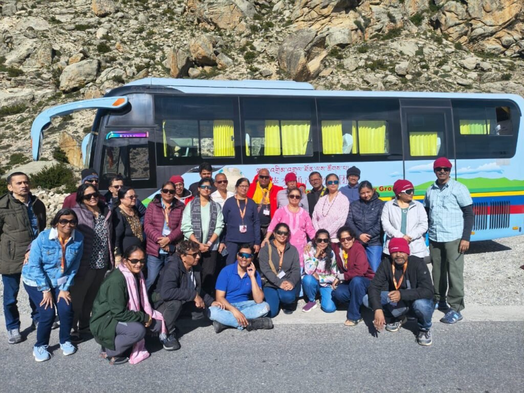 37 Maharashtra Pilgrims Stranded in Saga Safely Depart for Kathmandu