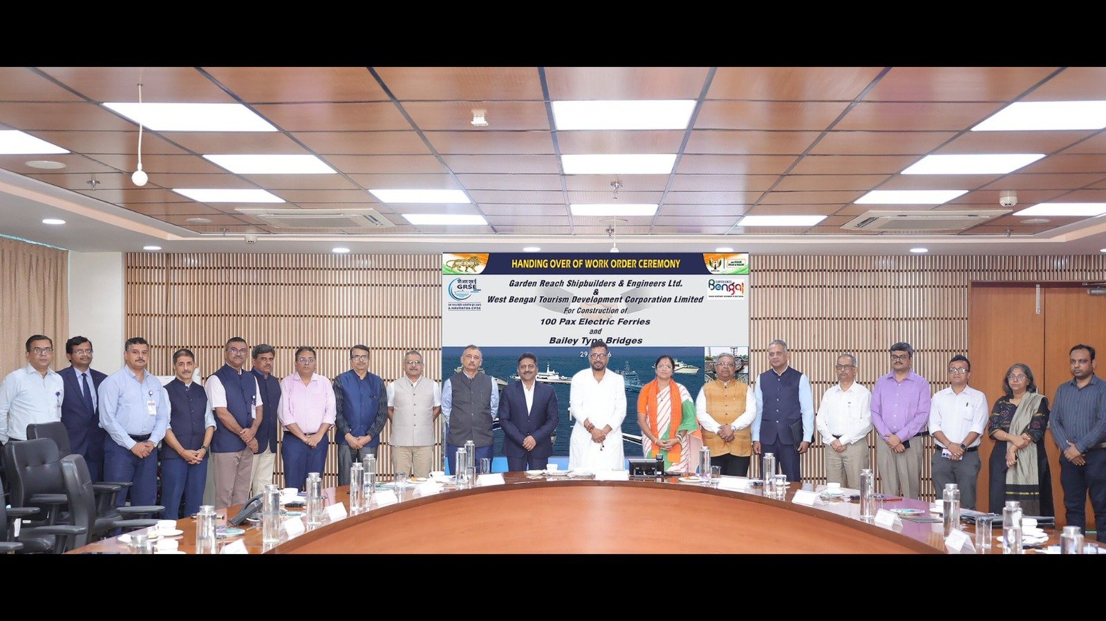 GRSE Receives Four Orders From West Bengal Tourism Department.