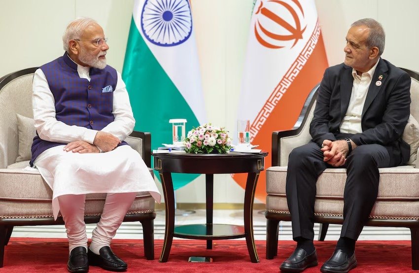 PM Modi, Iranian President Pezeshkian Reaffirm Commitment to Stronger Bilateral Ties at SCO Summit