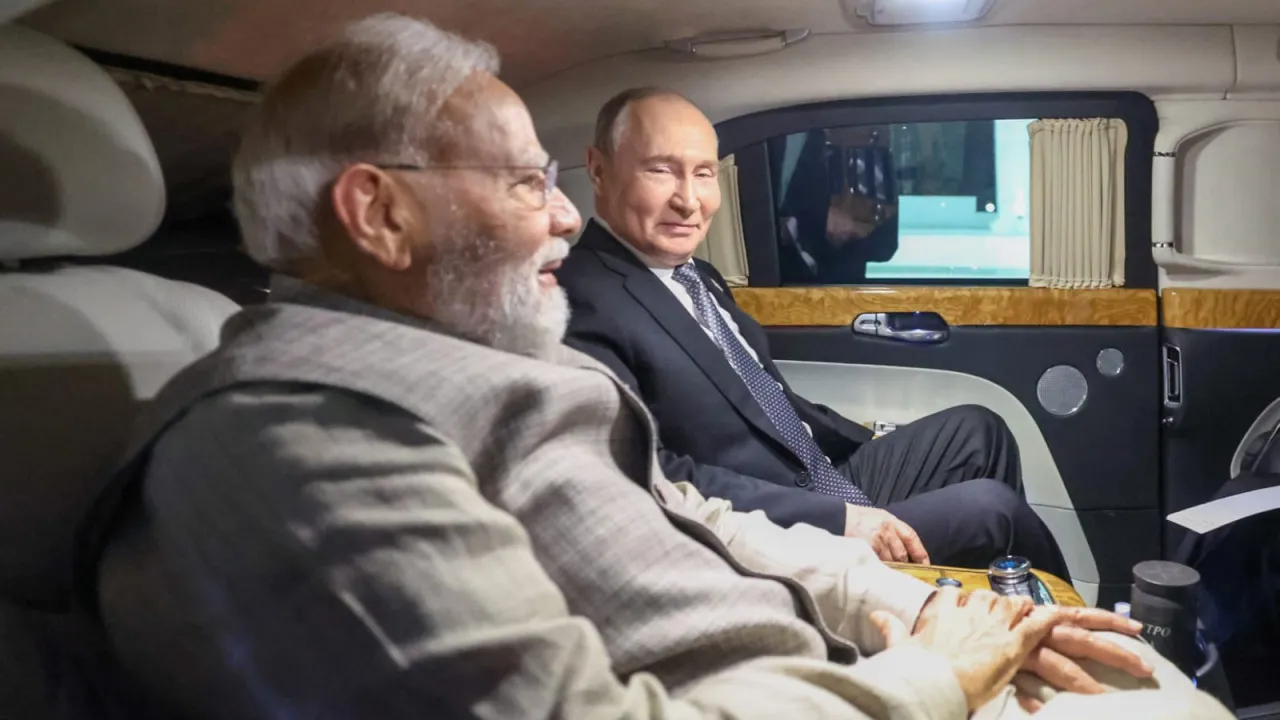 Modi-Putin ‘Car Diplomacy’ Steals Spotlight at World Nomad Games in Bishkek