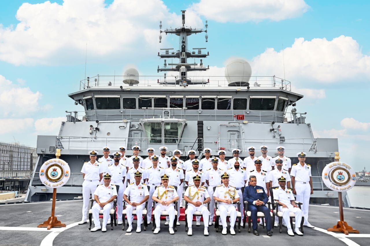 INS Nipun Commissioned Into The Indian Navy
