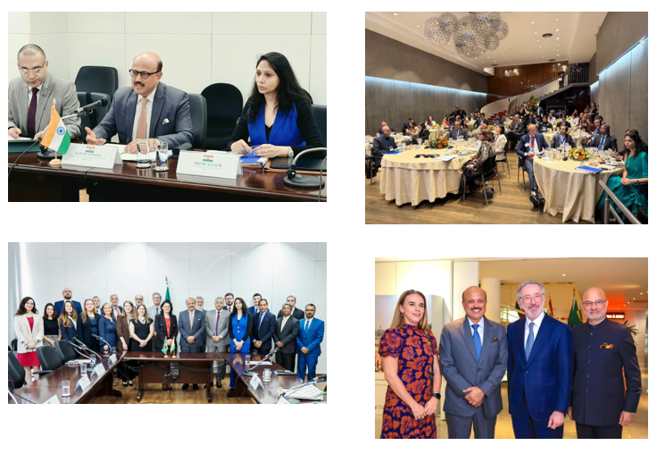 Commerce Secretary Shri Rajesh Agrawal Co-Chairs India-Brazil 8th Trade Monitoring Mechanism Meeting