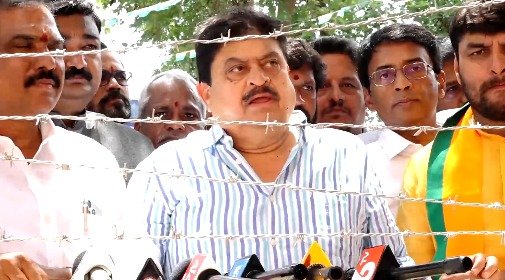 Telangana BJP Chief Ramchander Rao Arrested While Heading to Nalgonda
