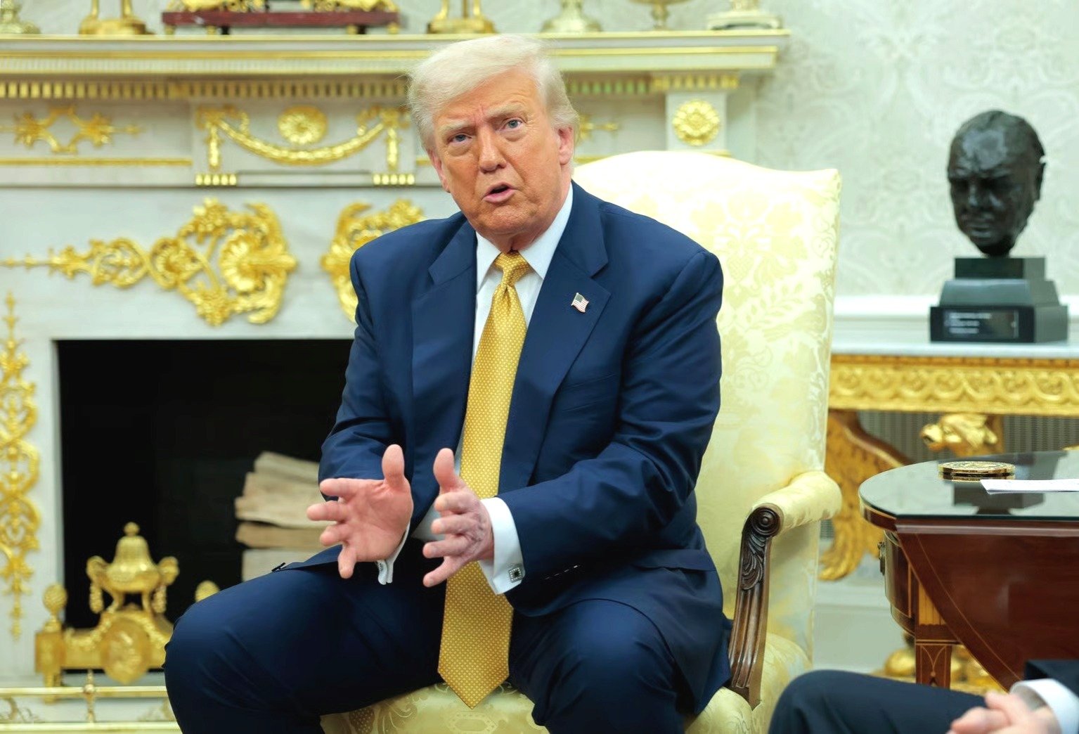 President Donald Trump Is Meeting Oil Executives At The White House To Push Down Fuel Prices.