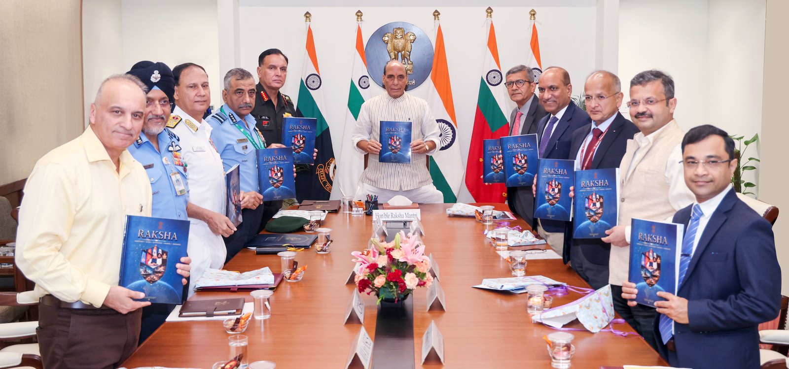 Raksha Mantri Unveils ‘RAKSHA’ Roadmap for India’s Global Defence Partnerships