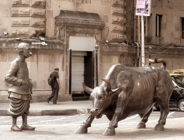 Sensex Falls 417 Points, Nifty Ends Lower as Oil Prices Stoke Inflation Concerns