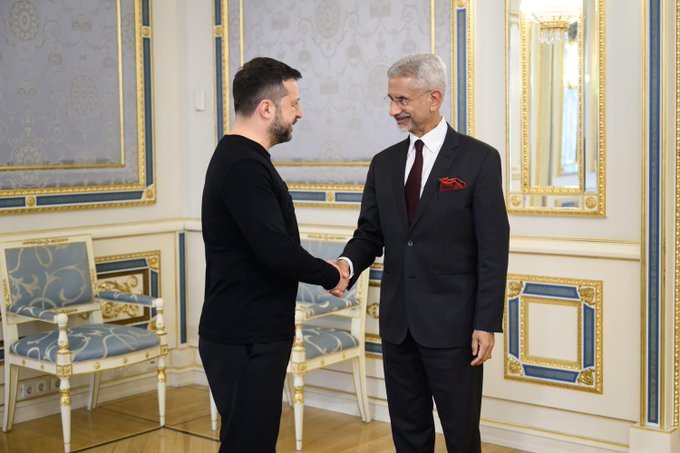 India Ready to Help End Russia-Ukraine War, Says Jaishankar During Kyiv Visit
